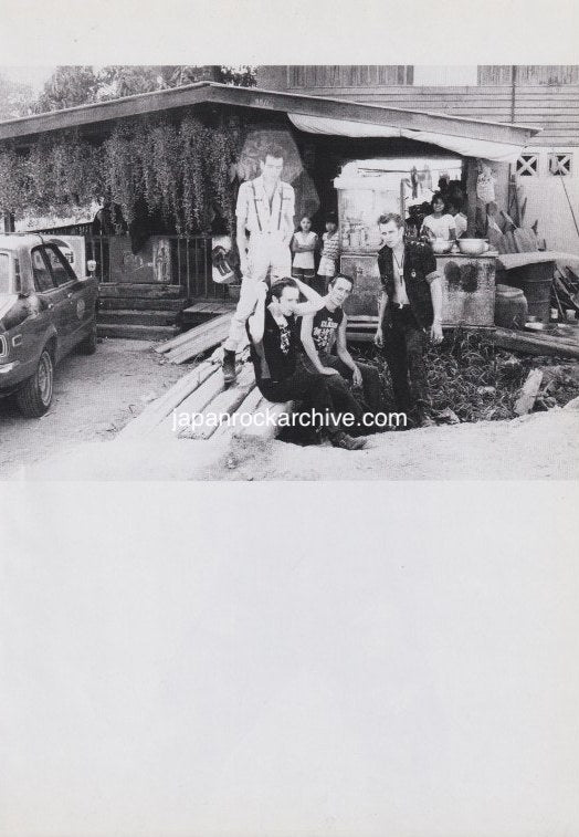 The Clash 1998/11 Japanese music press cutting clipping - photo pinup - thailand