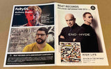 Beat Records Release Information Vol. 3 2014 promo booklet - Brian Eno Karl Hyde