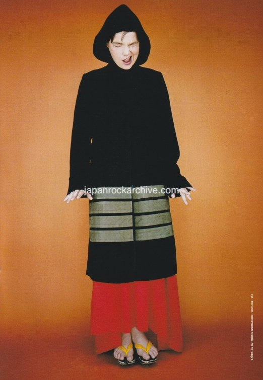 Bjork 1999/03 Japanese music press cutting clipping - photo pinup