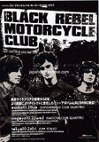 Black Rebel Motorcycle Club 2003 Japan tour concert gig flyer handbill