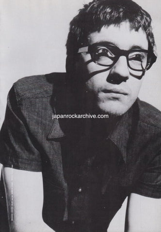 Blur 1998/03 Japanese music press cutting clipping - photo pinup - graham coxon