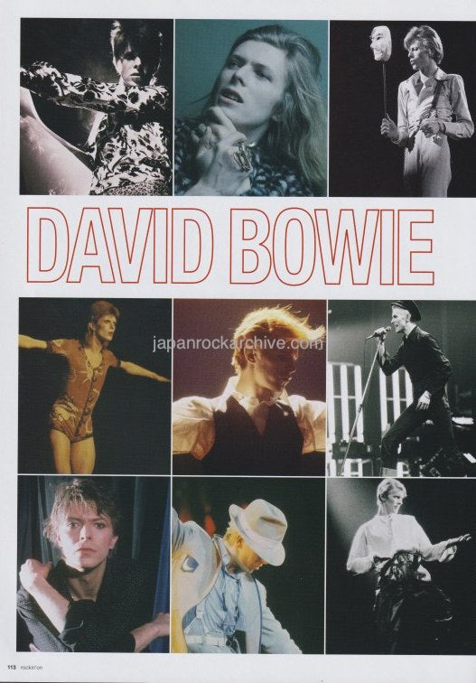 David Bowie 2015/01 Japanese music press cutting clipping - article