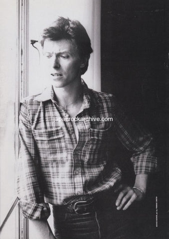 David Bowie 1998/04 Japanese music press cutting clipping - photo pinup