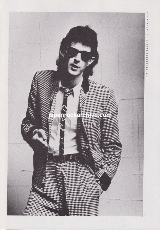 The Cars 1980/10 Japanese music press clipping - pinup