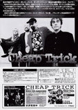Cheap Trick 1999 Japan tour concert gig flyer handbill