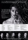 Tim Christensen and the Damn Chrystals 2012 Japan tour concert gig flyer handbill
