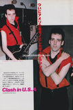 The Clash 1980/06 Japanese music press cutting clipping - photo feature - in the USA