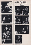 Deep Purple 1973/08 Japanese music press cutting clipping - photo feature - in japan