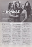 The Donnas 2003/06 Japanese music press cutting clipping - article