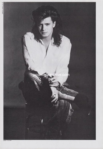 Duran Duran 1986/01 Japanese music press cutting clipping - photo pinup - john taylor