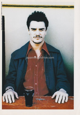 Faith No More - Mike Patton 1994/01 Japanese music press cutting clipping - photo pinup / mini poster