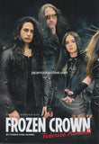 Frozen Crown 2024/11 Japanese music press cutting clipping - article / photo feature