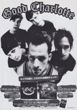 Good Charlotte 2004 Japan tour concert gig flyer handbill