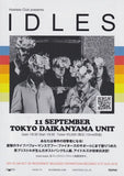 Idles / Shame 2018 Japan tour concert gig flyer handbill