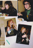 Iron Maiden 1981/05 Japanese music press cutting clipping - photo spread - on and off stage in Japan