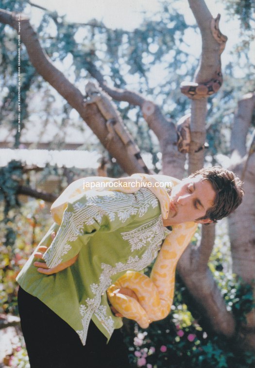 Jane's Addiction 1998/03 Japanese music press cutting clipping - photo pinup - perry farrell