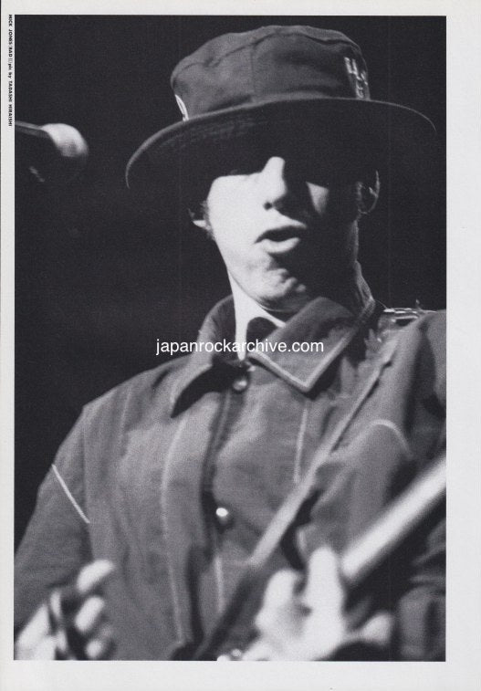 Mick Jones 1993/01 Japanese music press cutting clipping - photo pinup - bad II