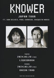 Knower 2024 Japan tour concert gig flyer handbill