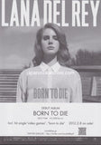 Lana Del Rey 2012 Japan tour concert gig flyer handbill
