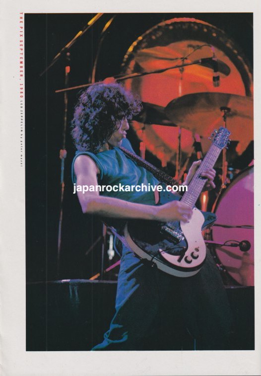 Led Zeppelin 1980/09 Japanese music press clipping - pinup