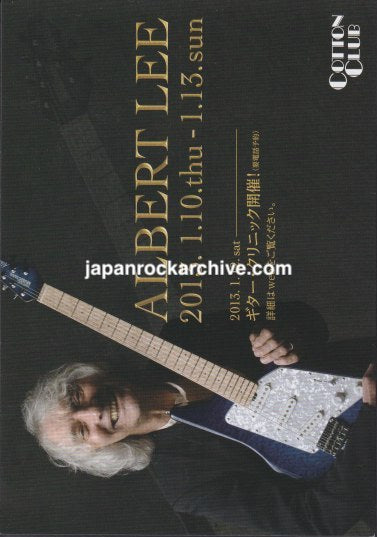 Albert Lee 2013 Japan tour concert gig flyer handbill