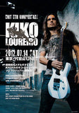 Kiko Loureiro 2012 Japan tour concert gig flyer handbill