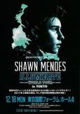 Shawn Mendes 2017 Japan tour concert gig flyer handbill
