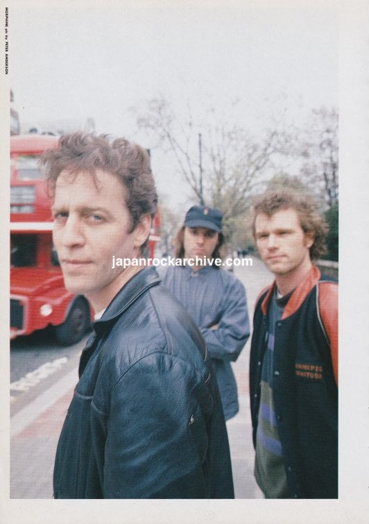 Morphine 1994/08 Japanese music press cutting clipping - photo pinup poster