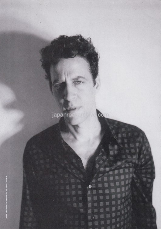 Morphine 1996/11 Japanese music press cutting clipping - photo pinup - mark sandman