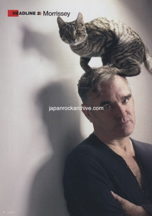 Morrissey 2012/04 Japanese music press cutting clipping - article