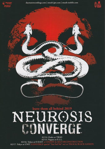 Leave Them All Behind 2019 Japan festival concert gig flyer handbill