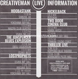 Omar Rodriguez Lopez Group 2012 Japan tour concert gig flyer handbill