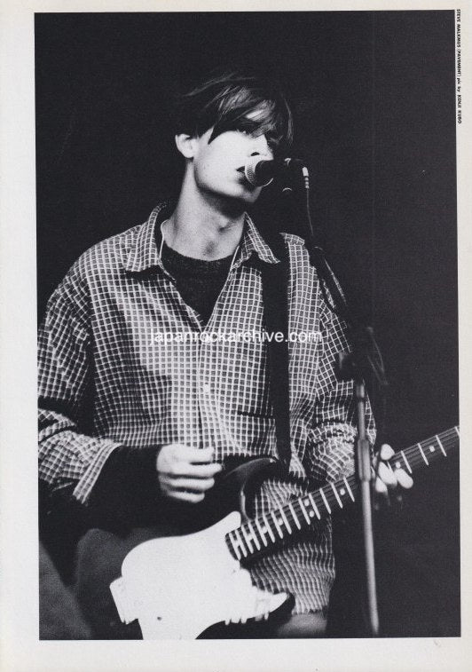 Pavement 1993/01 Japanese music press cutting clipping - photo pinup - steve malkmus