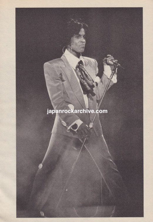 Prince 1989/03 Japanese music press cutting clipping - article