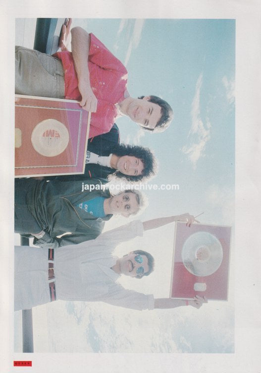 Queen 1979/09 Japanese music press clipping - photo pinup