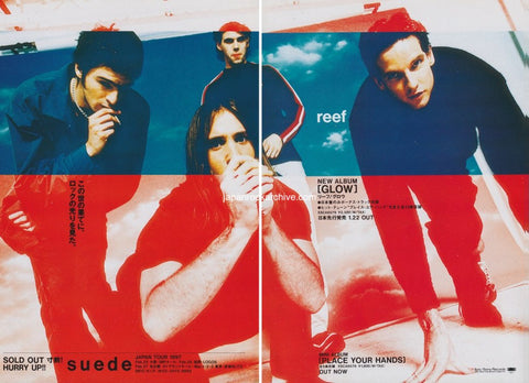 Reef 1997/02 Glow Japan album promo ad