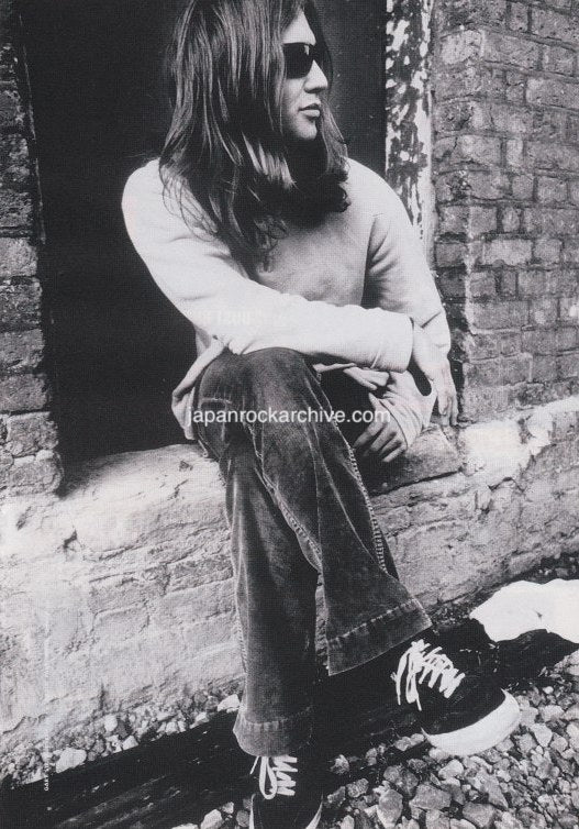 Gary Stringer 1997/04 Japanese music press cutting clipping - photo pinup - Reef