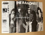 The Runaways / Ramones 1976 Japan pin-up poster