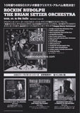 Brian Setzer 2016 Japan tour concert gig flyer handbill