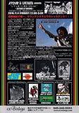 Jah Shaka 2016 Japan tour concert gig flyer handbill