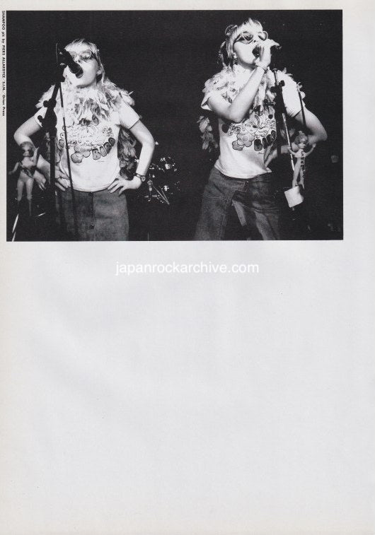 Shampoo 1994/04 Japanese music press cutting clipping - photo pinup