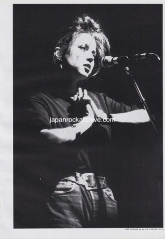 The Sundays 1989/07 Japanese music press cutting clipping - photo pinup - harriet wheeler