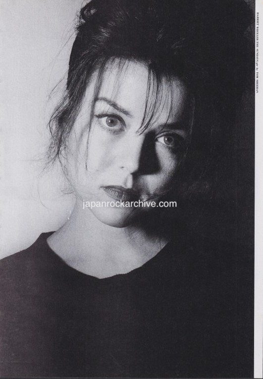 The Sundays 1990/04 Japanese music press cutting clipping - photo / pinup / mini poster - Harriet Wheeler