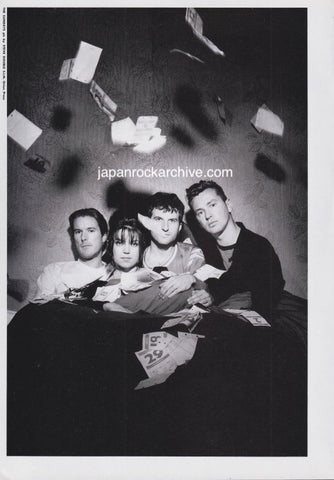 The Sundays 1994/02 Japanese music press cutting clipping - photo pinup - band shot