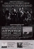 Tedeschi Trucks Band 2014 Japan tour concert gig flyer handbill
