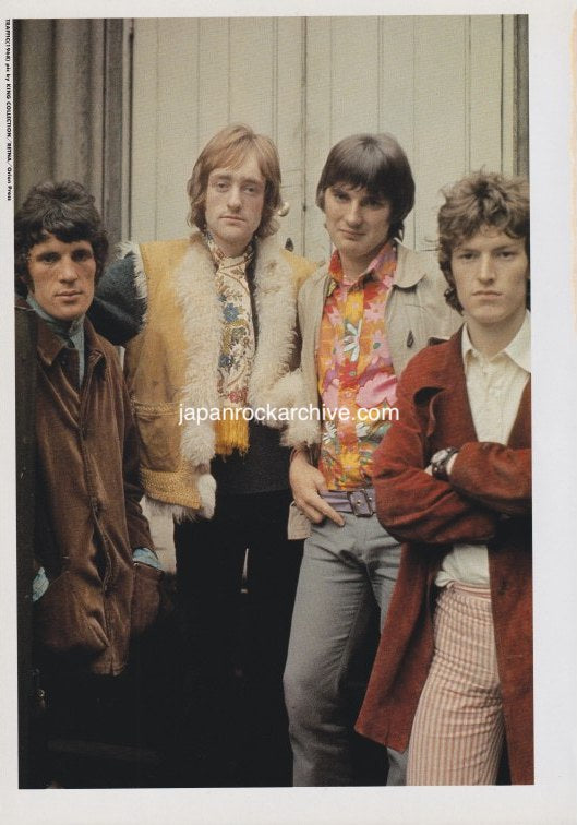Traffic 1994/04 Japanese music press cutting clipping - photo pinup - circa 70s