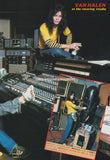 Van Halen 1979/03 Japanese music press cutting clipping - photo feature - recording studio