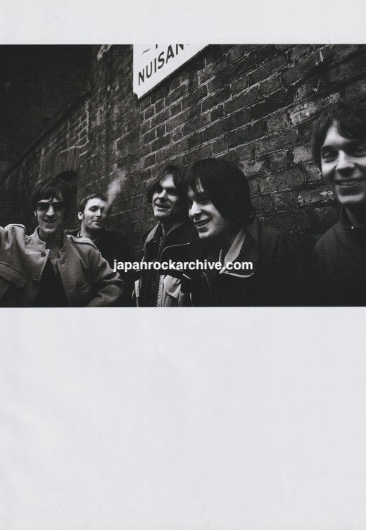 The Verve 2000/02 Japanese music press cutting clipping - photo pinup