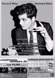 Gerard Way 2015 Japan tour concert gig flyer handbill