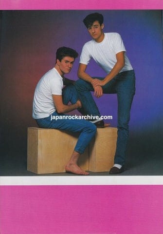 Wham! 1983/11 Japanese music press cutting clipping - article